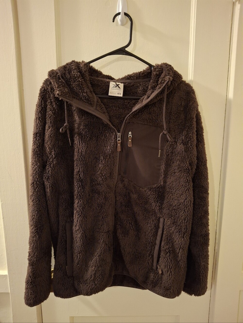 ZeroXposur Brown Fleece Zip Jacket